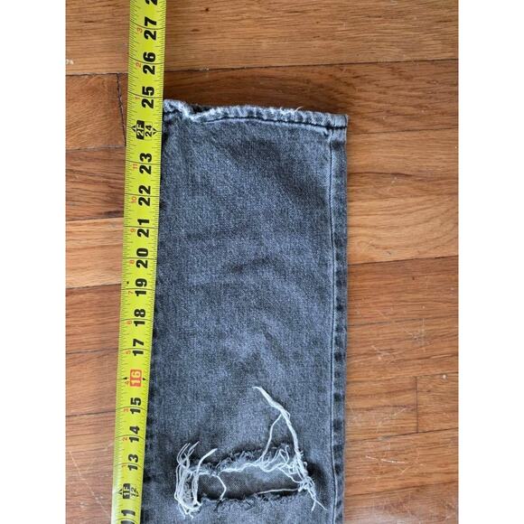 BDG Urban Outfitters Slim Straight Jeans Black Button Fly Women Size 27 A001652 - Picture 2 of 7